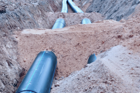 Прокладка водопровода методом ГНБ | СКВГ