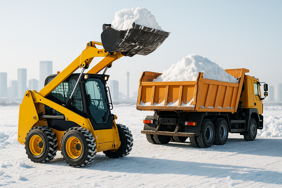 Вывоз снега в Казани l Технострой