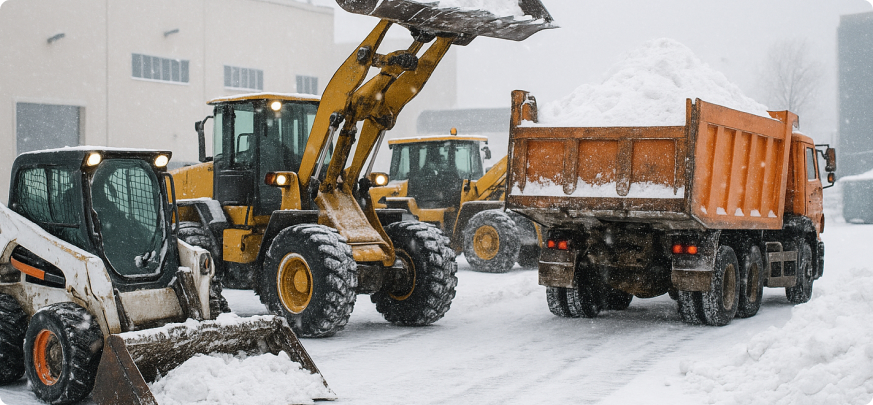 Подготовка к зиме: организация вывоза снега
