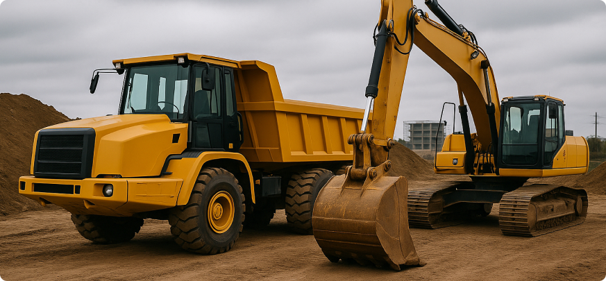 Резервная техника в аренде: как избежать простоев на стройплощадке