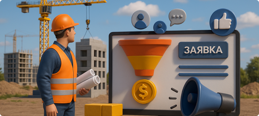 Привлечение заявок для строительных компаний