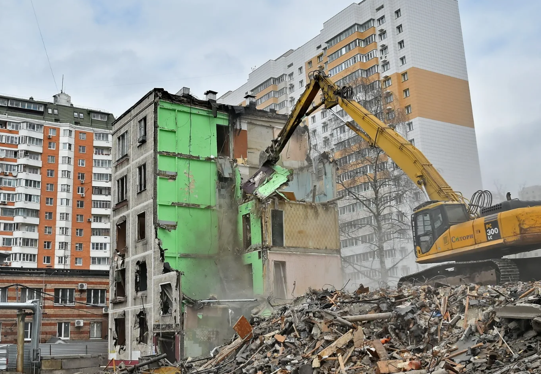 снос зданий