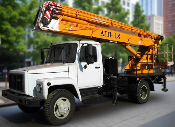 Аренда автовышки 18 м l Спецтехника 64