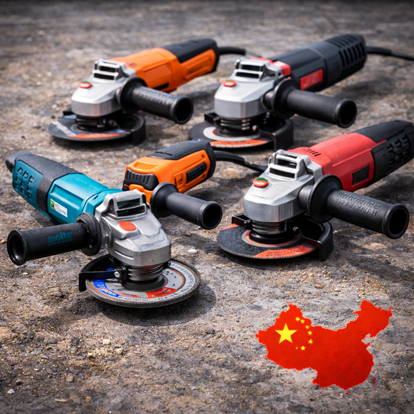 Импорт угловых шлифмашин (болгарок) из Китая | VereskKit