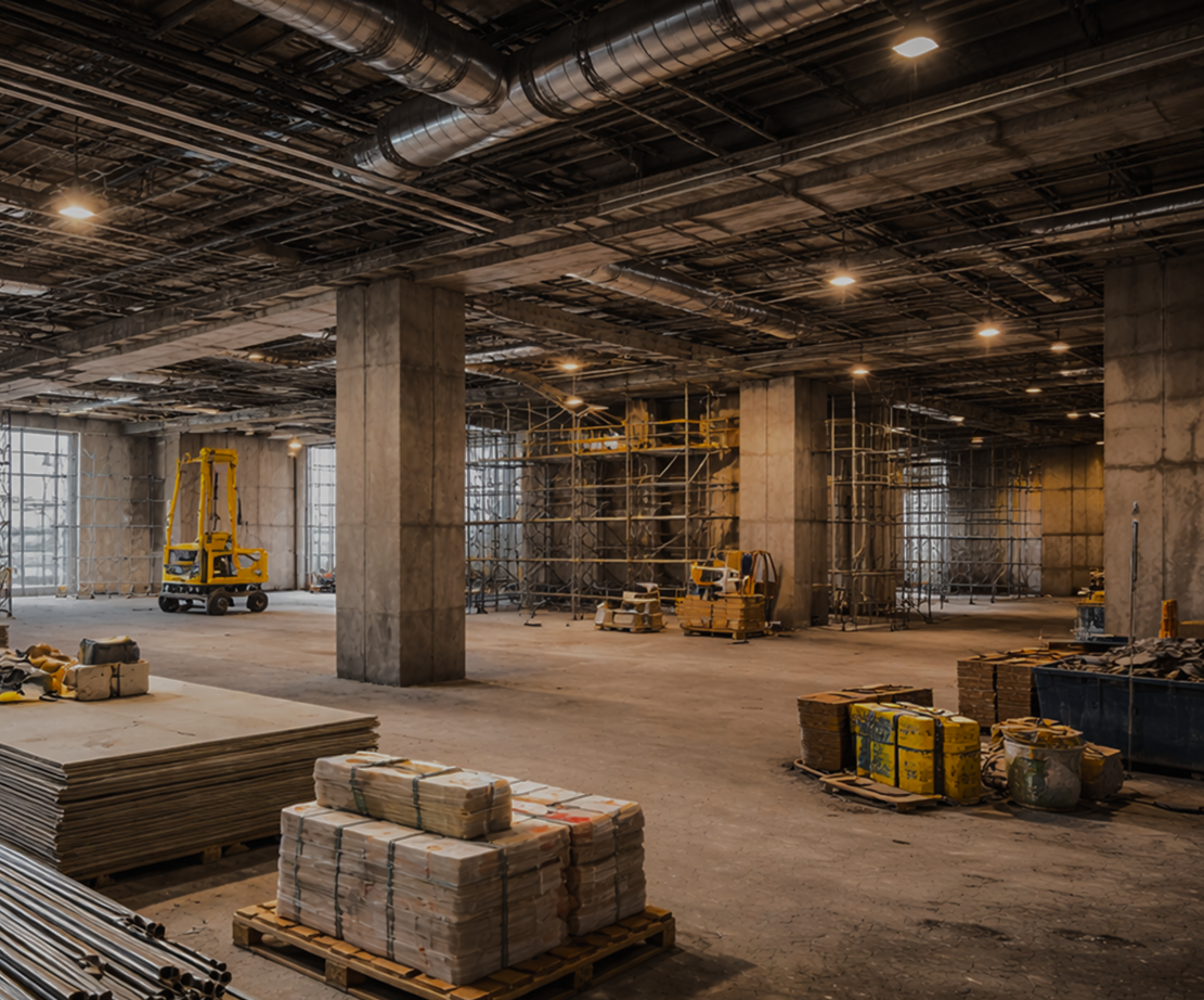 Капремонт коммерческих зданий l ЭОНИЯ