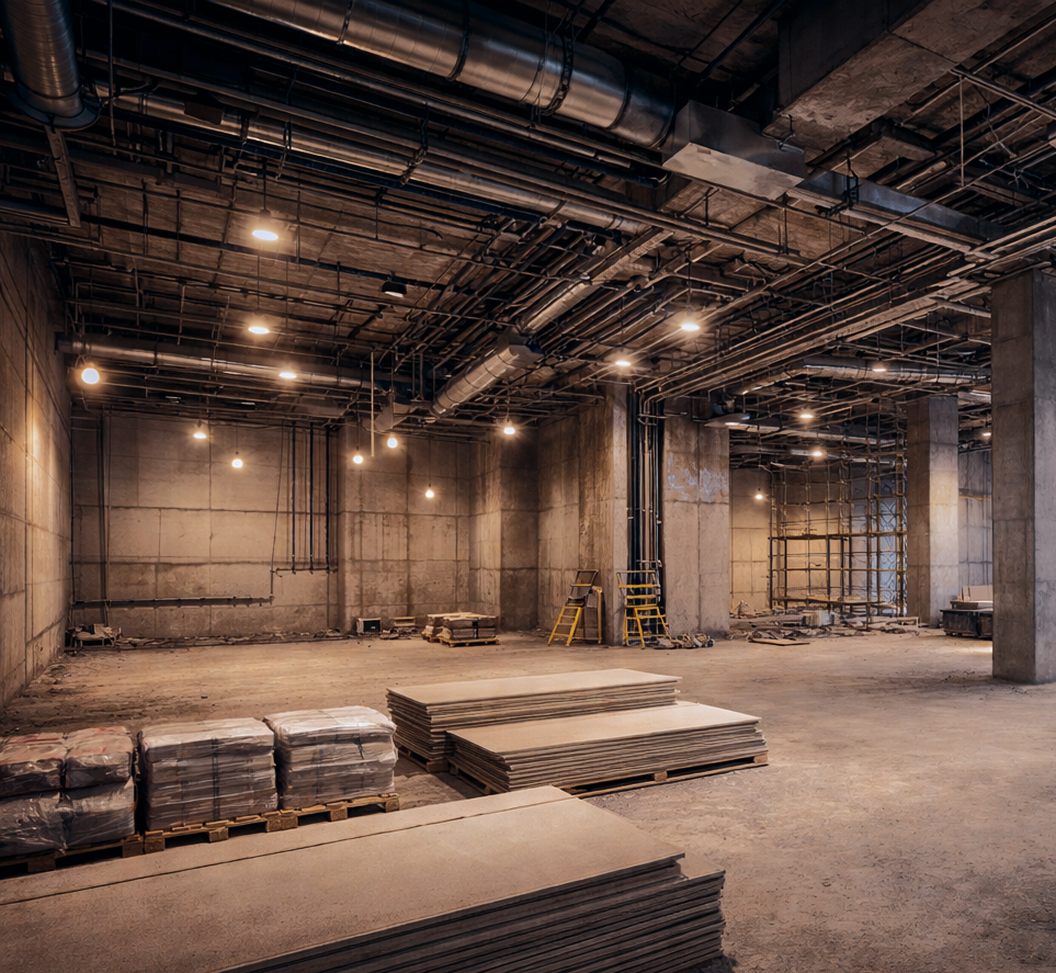 Демонтаж и подготовка коммерческих помещений для HoReCa l ЭОНИЯ