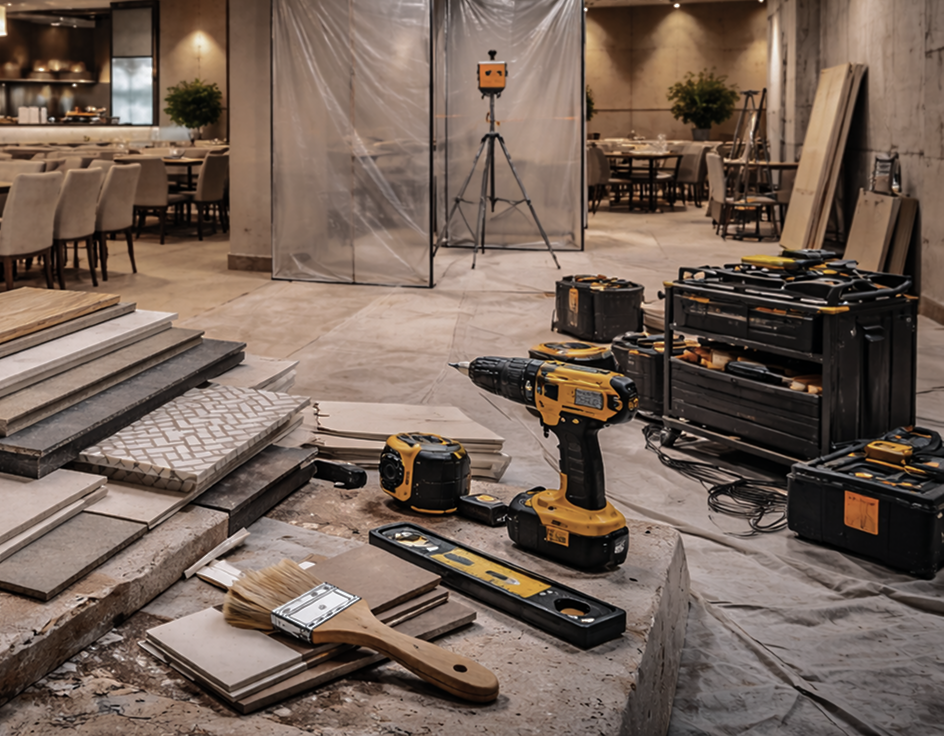 Ремонт кафе, ресторанов, кофеен под ключ l ЭОНИЯ