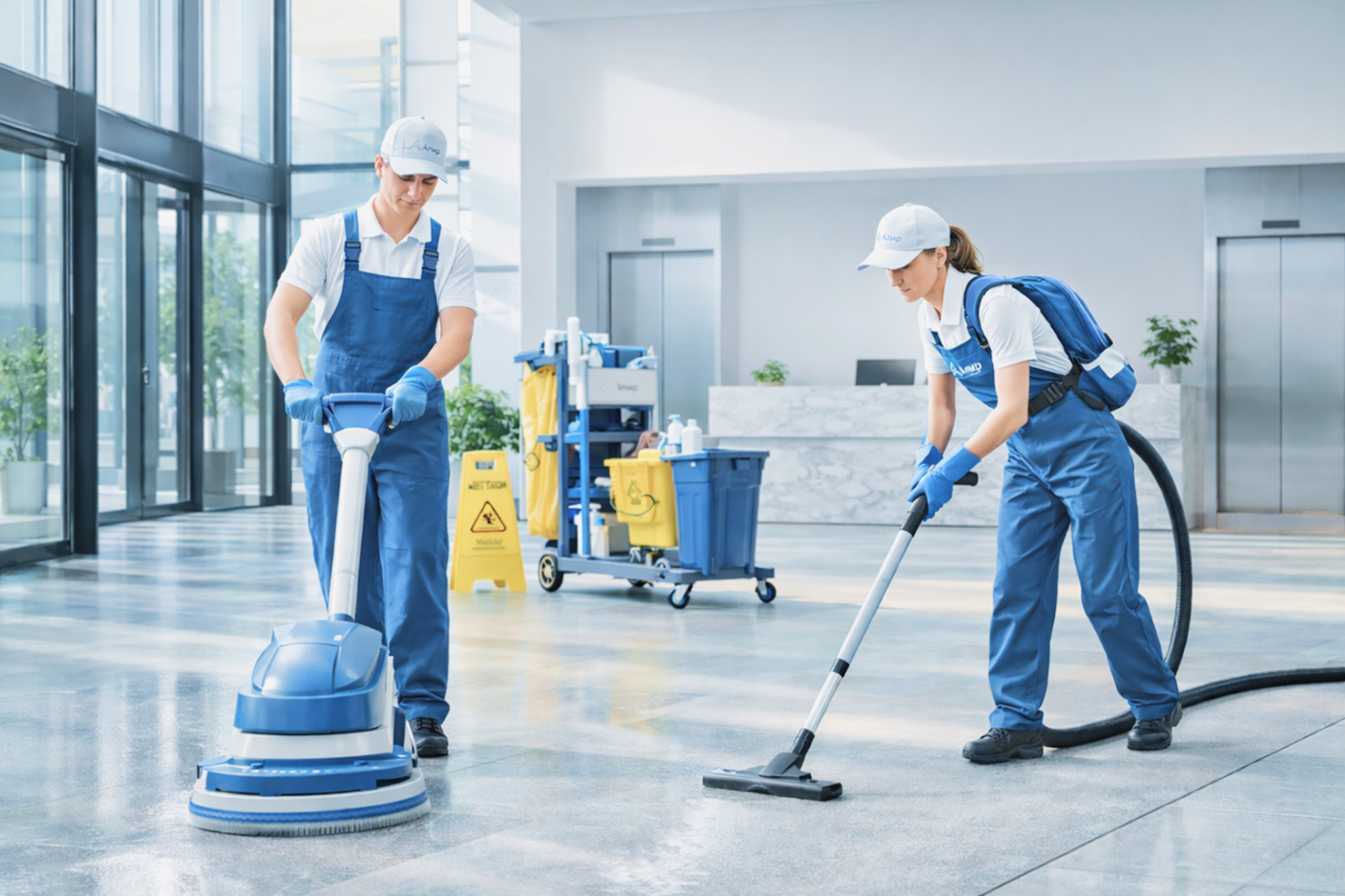 Комплексная уборка коммерческих помещений l АЛИР