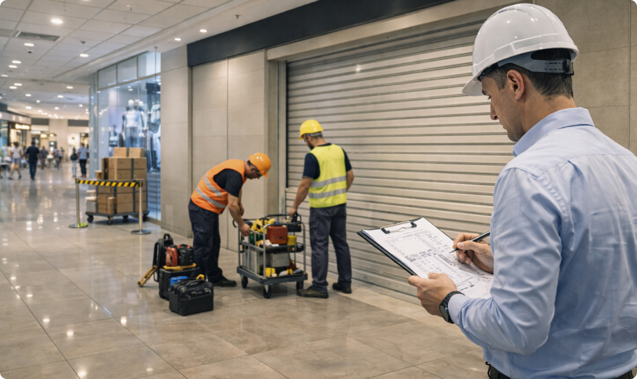 Демонтаж в БЦ/ТРЦ: что согласовать до старта