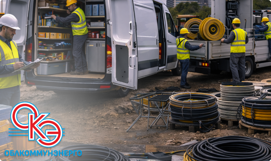 Логистика в электромонтажных проектах: как организовать материалы, технику и бригады без потери сроков