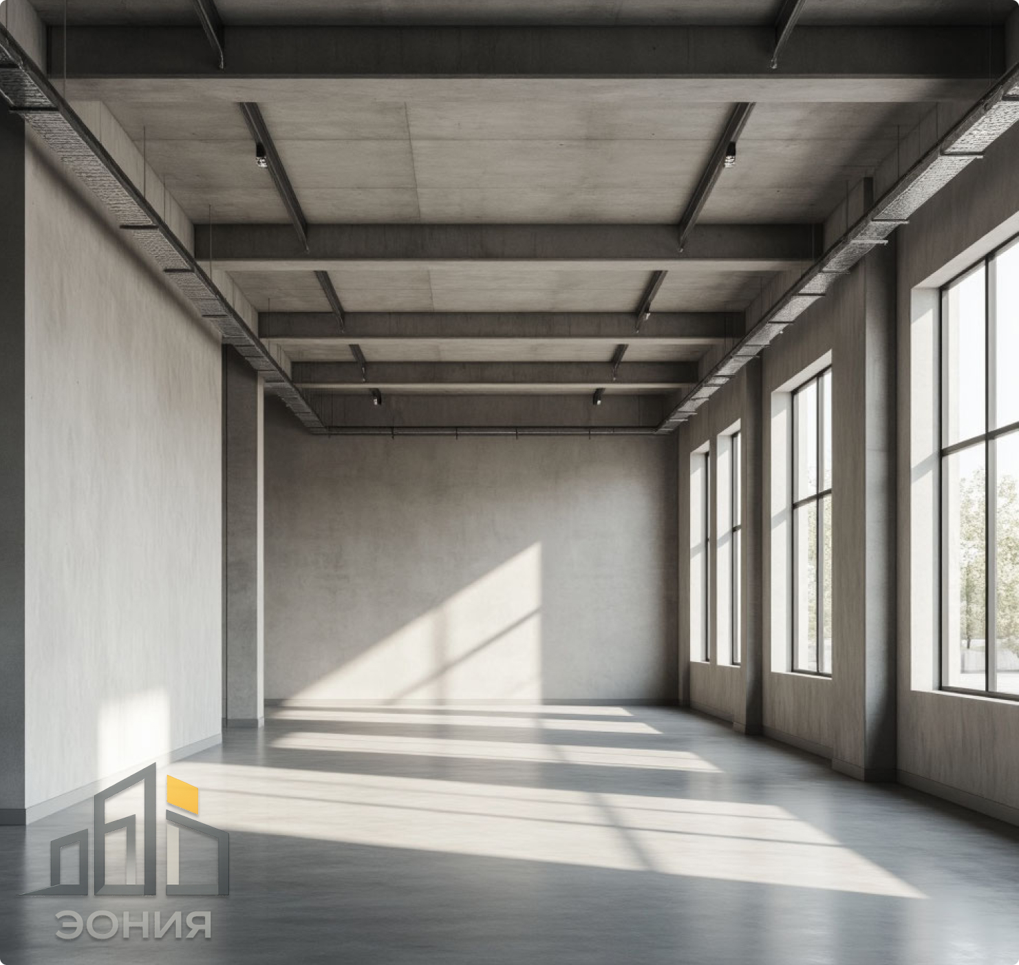 Окраска и декоративная отделка коммерческих помещений l ЭОНИЯ